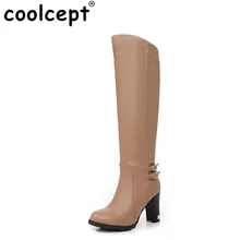 EUR Size 34-43 Women Over Knee Boots Fashion Snow Winter Footwear Fur High Heel Botas Masculina Shoes Sexy Warm Half Boot P6870