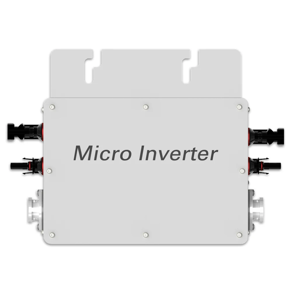 Водонепроницаемый 1200 Вт Чистая синусоида Инвертор 110 В 220 В на сетке галстук микро инвертор MPPT 22-50 в DC солнечный вход легко установить WVC