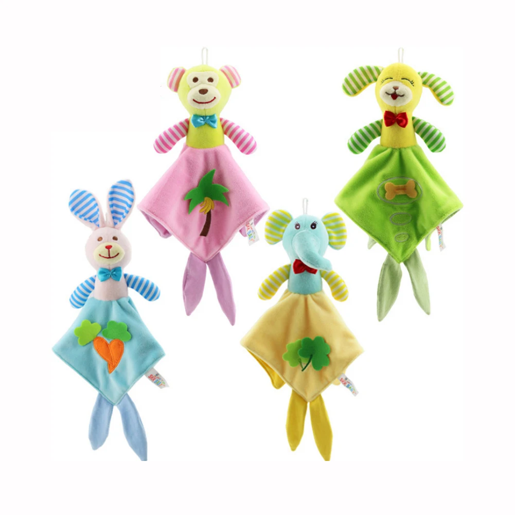 Детские успокаивающее полотенце игрушечные лошадки душ защитное покрывало