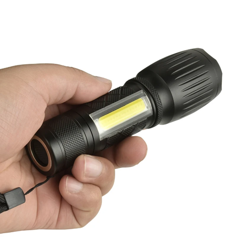 Litwod Z35 104 светодиодный фонарик T6+ COB зум Водонепроницаемый Алюминий фонарь хвост магниты будут использованы 18650 или AAA Батарея для кемпинга