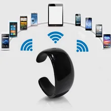 Fashion Design Mobile Phone Bluetooth Bracelet With Speaker Microphone Time Caller ID Display Vibration + MP3 Player+Anti-lost