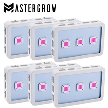 6 шт MasterGrow X3 900 W COB светодиодный световая панель для проращивания полный спектр 410-730nm для выращивания растений в помещении и цветения с высоким выходом