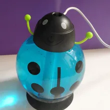 Gx02-14, Малый Божья коровка автомобиль USB увлажнитель инкубатор диффузор светодиодный мини увлажнитель воздуха диффузор Портативный воды аромат тумана