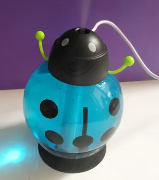 

GX02-14,Small ladybug car usb Humidifier incubator diffuser led Mini Air Humidifier Air Diffuser Portable Water Aroma Mist Maker