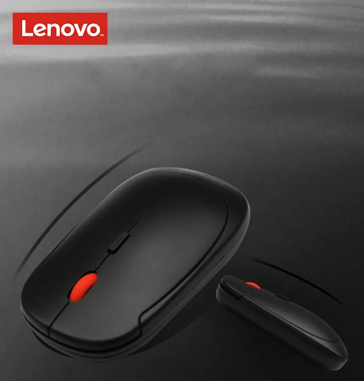 

Lenovo F320 Wireless Mouse Ultra-thin Mini Mice Mouse For Laptop - Black