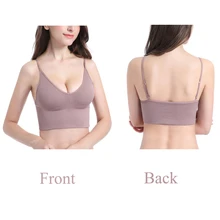 Женский спортивный Цельный Мягкий тонкий секционный бюстгальтер, высокая эластичность, для йоги, Спортивное нижнее белье без обода
