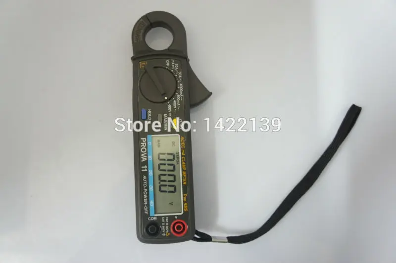 

PROVA-11 AC/DC mA True RMS Clamp Meter DC 1mA AC 0.1mA