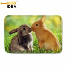 HUGSIDEA милый кролик ковер в детской комнате, Кухня Rugs Ванная Комната ковров Tapete Para кварто входная дверь коврики Открытый коврик для ванной
