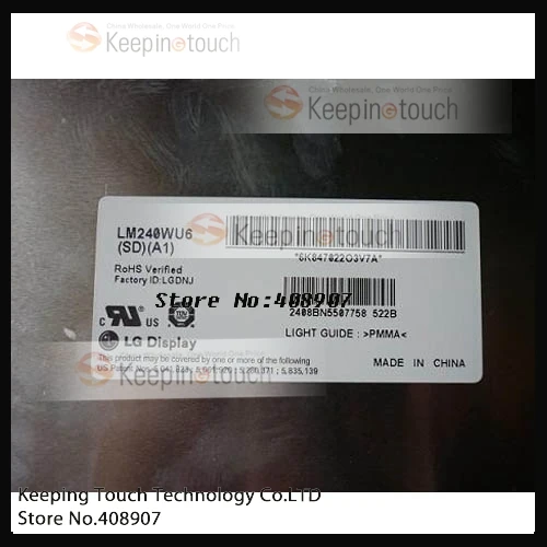 

LCD Display Screen Panel For Apple LED Cinema 24" A1267 LM240WU6 SD A1
