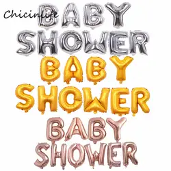 Chicinlife Baby Shower воздушный шар День рождения украшение мальчик девочка Baby Shower украшения детский Душ Баннер