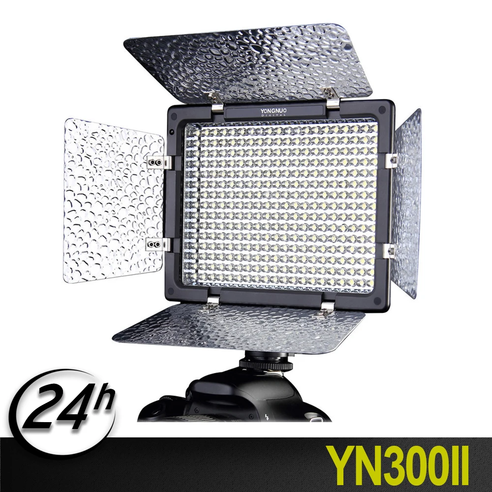 

Hot Yongnuo YN300 II Pro300 High-quality Beads LED Video Light Lighting with Remote Control for Canon Nikon Camera Camcorder
