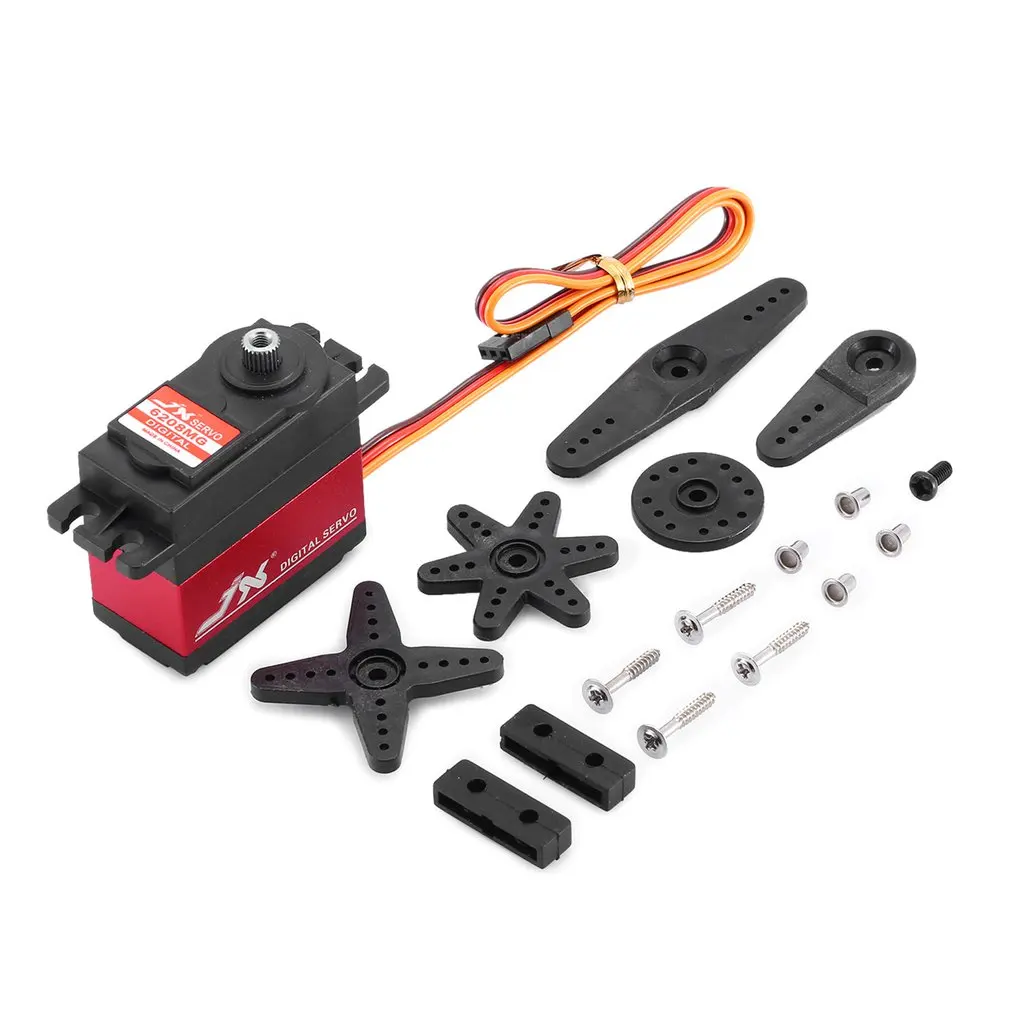 JX Servo PDI-6208MG 8kg 120 Degrees High Precision Metal Gear Digital Standard Waterproof Steering | Игрушки и хобби
