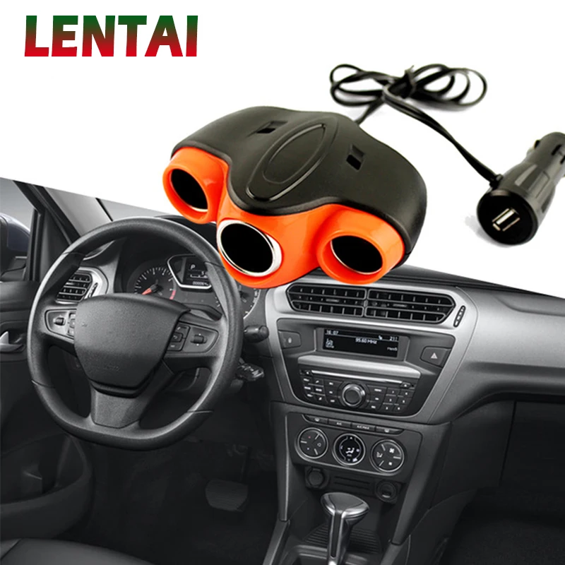 Автомобильный USB-разъем для прикуривателя 1 шт. Citroen C4 C5 Kia Cerato Sorento Ceed Opel Astra H J G Insignia