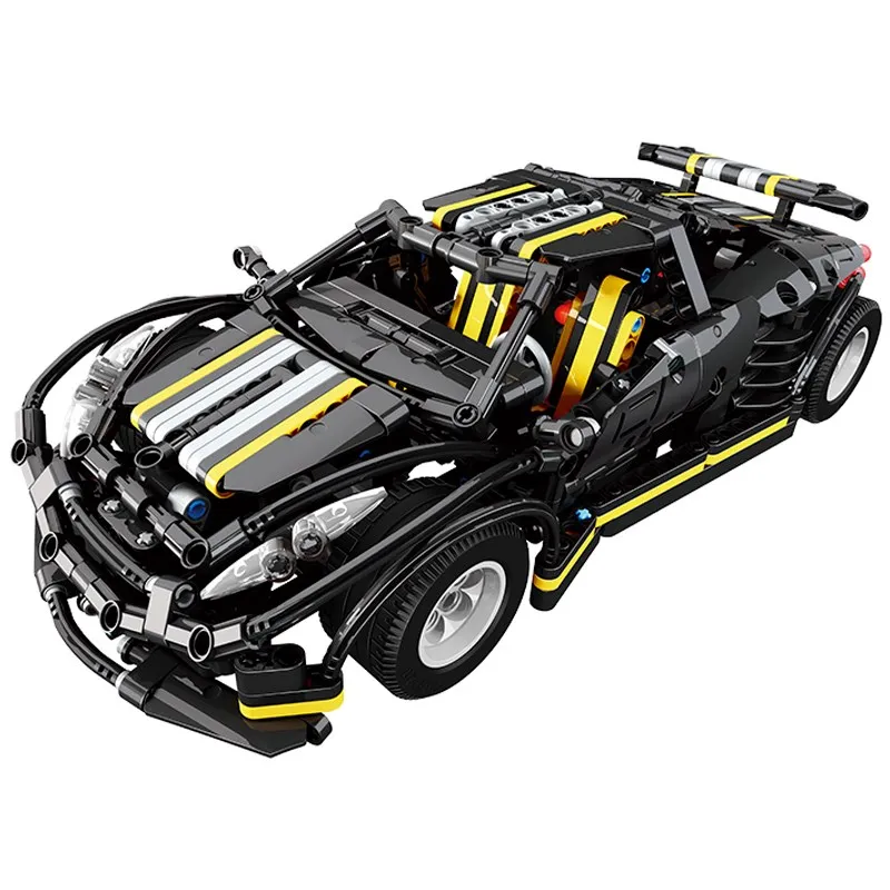 

The Balisong small Supercar Car Bricks City Building Blocks Sets Starwars Creator Educational Toys For Children Gift