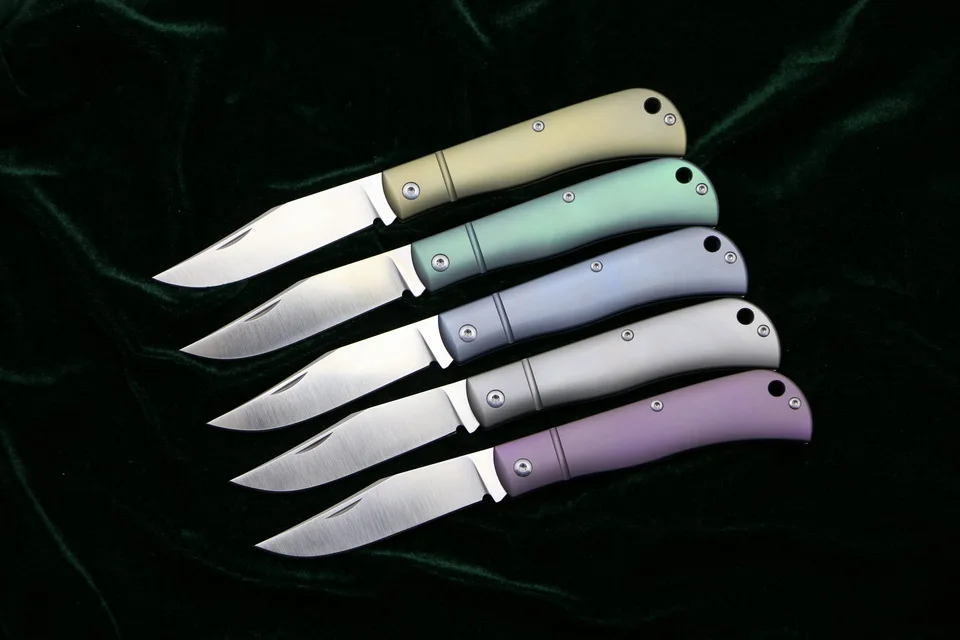 LOVOCOO HJ110 складной нож S35VN лезвие титановая ручка Кемпинг Охота Открытый выживания кухонные ножи для фруктов практичный EDC инструмент