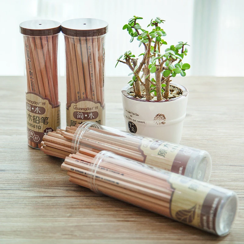 Guangbo-Standard-Pencils-HB-2B-Office-School-Supplies-Wood-30-Pcs-Set-50-Pcs-Set-Sketch