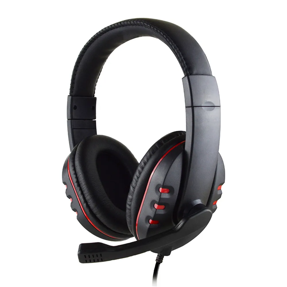 Продавец Рекомендуем проводной 3,5 мм gaming Headset Наушники Музыка микрофон для PS4 PlayStation4 игры PC чат fone де ouvido