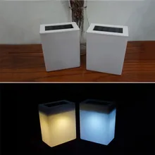 Hi-Lumix 4 шт. Солнечный уличный светодиодный садовый фонарик с защитой от воды кирпич беспроводное домашнее украшение для вечерние, дня рождения, двора, газона и т. д