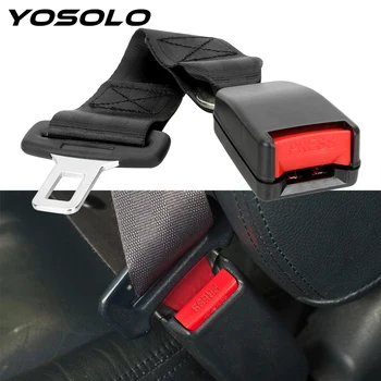 

YOSOLO 36cm Car Seat Belt Extender Seat Belt Clip Seatbelt Extender Universal Safety Belt Extension Plug Buckle Car Accessories