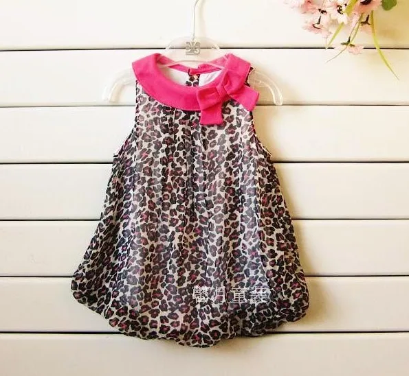 ; коллекция года; Летний комбинезон без рукавов с леопардовым принтом для маленьких девочек; цельнокроеное платье; одежда для малышей; цвет розовый, белый; одежда для малышей - Цвет: Многоцветный