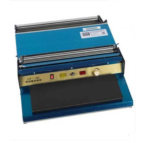 

Food packing machine Stainless steel wrap sealer supermarket fruits and vegetables sealing machines laminating machine