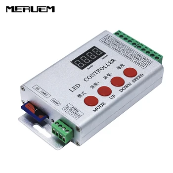 

1 pcs DMX512 controller guardrail tube controller LED full color controller,Controller with LPD6803 TM1809 WS2811 DMX512