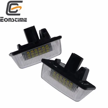

Eonstime 2pcs Car 12V 18LED License Plate Lights SMD for Toyota Corolla_E11 Crown S180 Starlet EP91 Vios Previa ACR50,GSR50