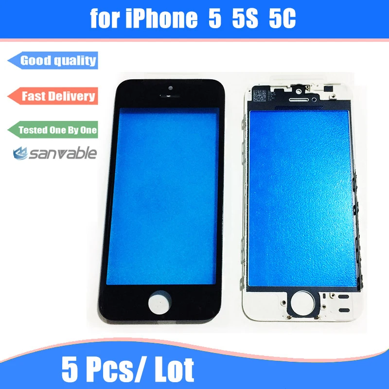 bilder für Für iPhone 5 5 S 5C 5 Teile/los Lcd-touchscreen Vor Äußeren Glaslinse mit Rahmen Lünette Montage Ersatz Ersatzteile bilder für Für iPhone 5 5 S 5C 5 Teile/los Lcd-touchscreen Vor Äußeren Glaslinse mit Rahmen Lünette Montage Ersatz Ersatzteile