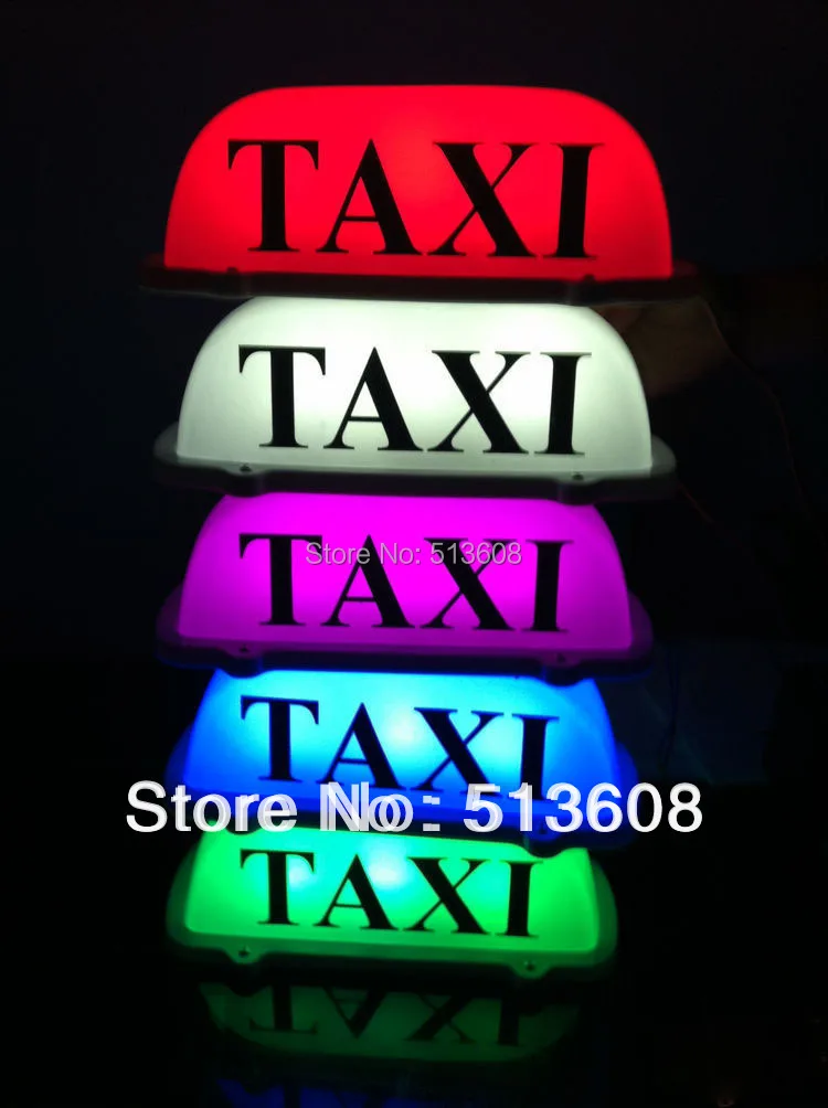 D003 LED Taxi Cab Roof Top Sign Light font b Lamp b font Magnetic Base with