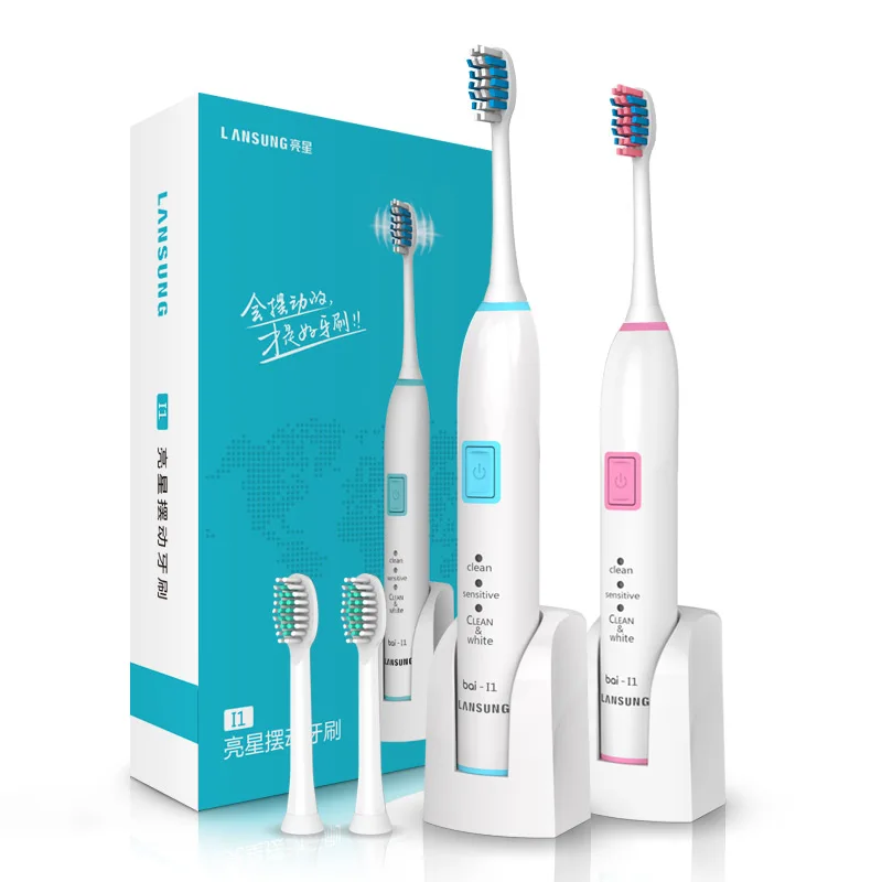 

Lansung I1 Electric Toothbrush Smart Sonic Brush Ultrasonic oral Whitening Teeth vibrator Wireless Charge Waterproof Tooth Brush