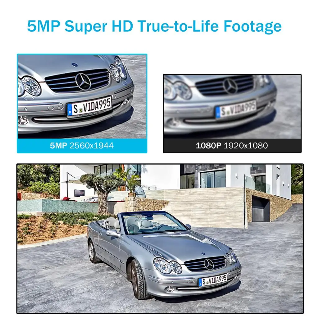 ANNKE 4X Ultra HD 5MP камера TVI CCTV уличная Всепогодная белая охранная система наблюдения EXIR ночное видение оповещение по электронной почте комплект