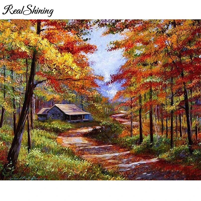 autumn forest trees 999