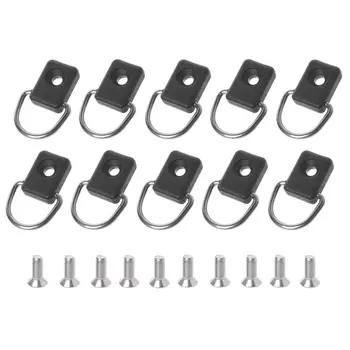 

10pcs Canoe D Ring Kayak Fishing Rigging With M6 Screws For Bungee Kit Accessory Kayak Accessories