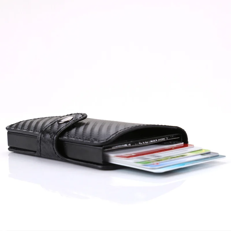 Минималистичный кошелек для кредитных карт держатель Porte Carte банковскими картами посылка Чехол Коробка визитной карточки, отделение для денег
