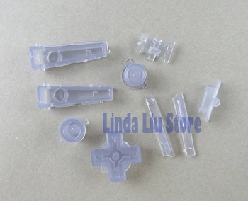 

Rubber Conductive Buttons Silicone pad Screws for Nintendo GameBoy Micro GBM Screw Button Replacement part 3sets/lot
