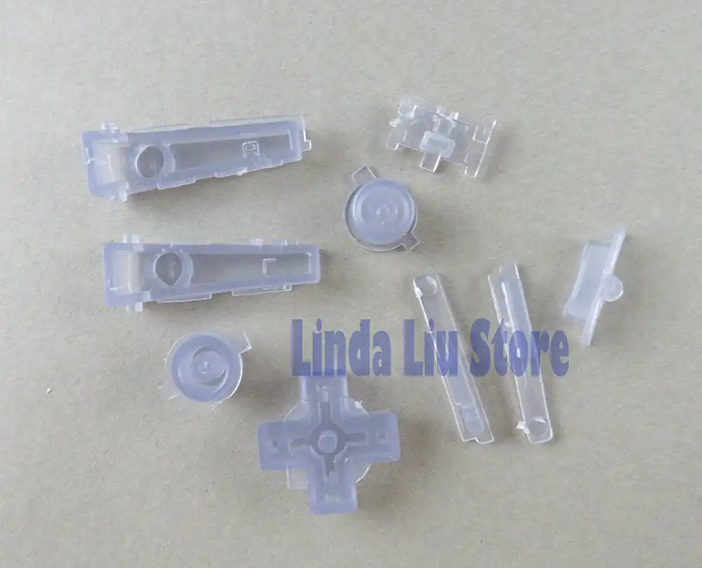 ゴム導電性ボタンシリコーンパッドネジ任天堂ゲームボーイミクロ Gbm ネジボタン交換部品 3 セット ロット 交換部品 アクセサリー Aliexpress