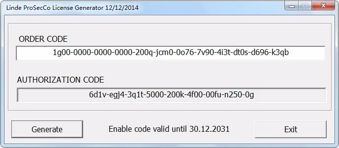 Linde Keygen3