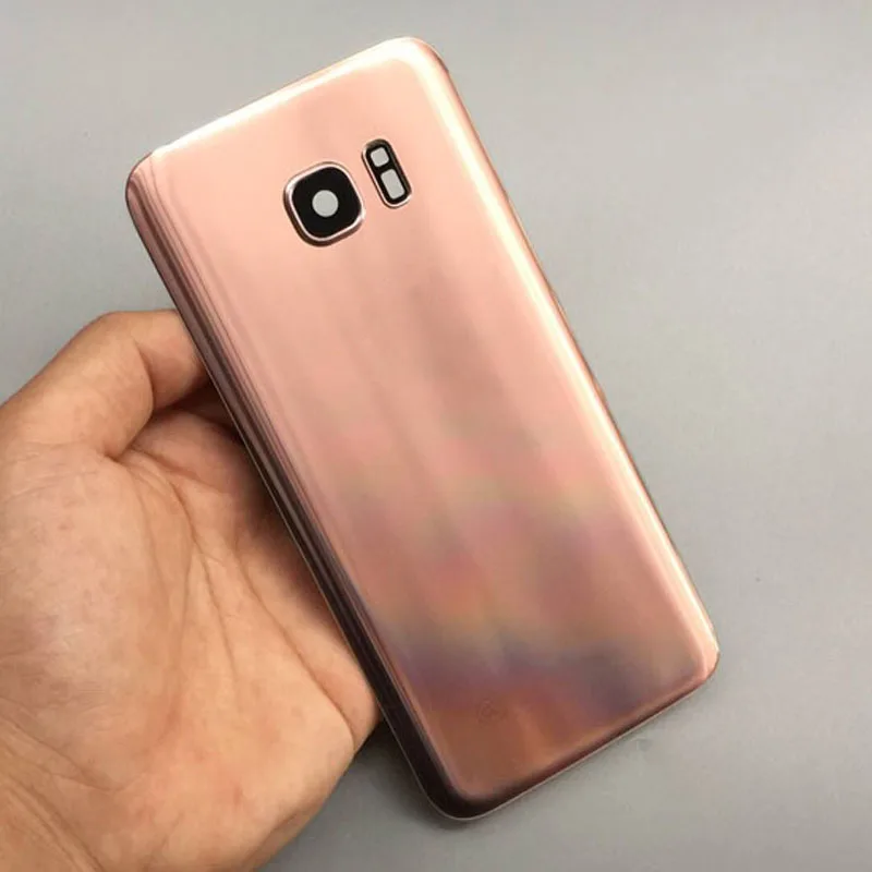 Для Samsung Galaxy S7 Edge G935 G930 задняя крышка для аккумулятора запасные части корпуса