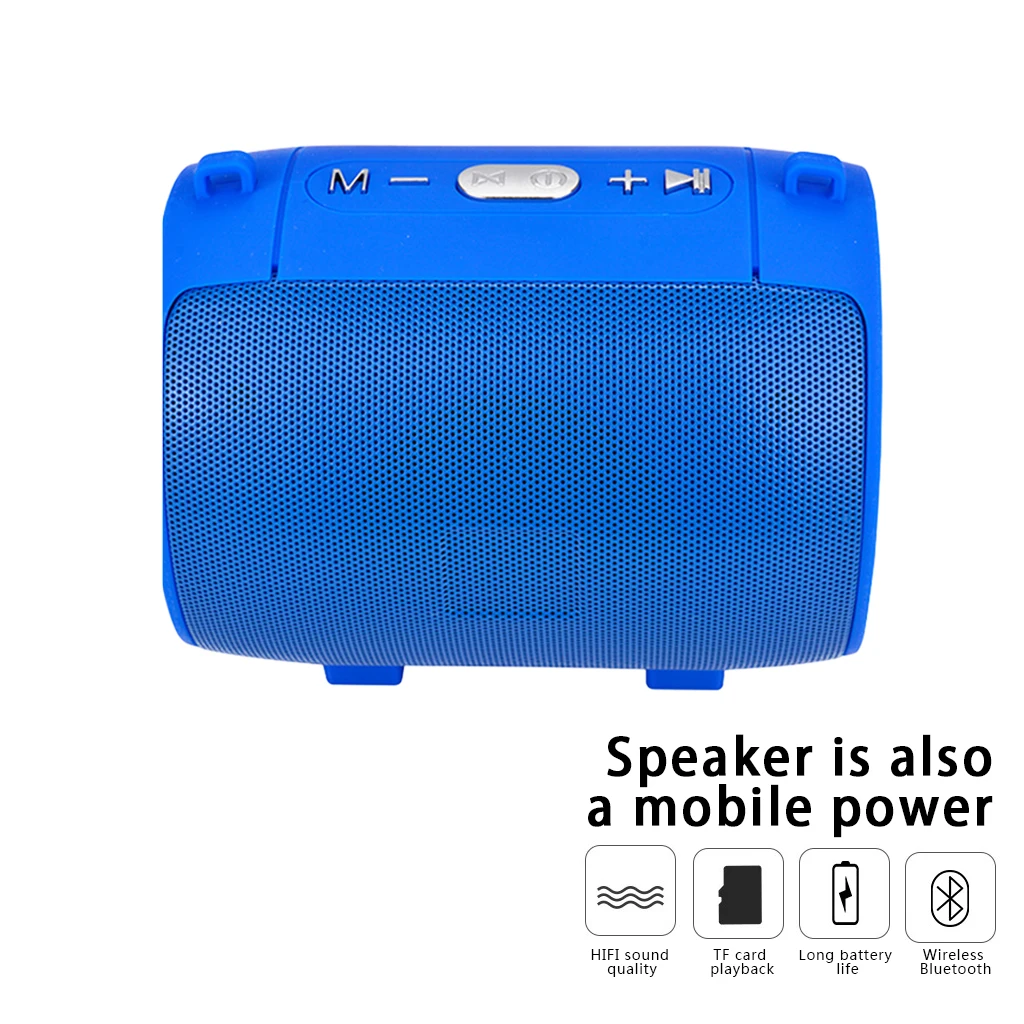 

M519 Bluetooth Speaker Portable Outdoor Audio Wireless HiFi Louder Stereo Sound Music Subwoofer Waterproof Hand-Free Power Bank