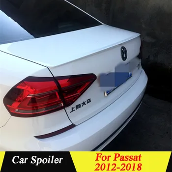 

For Volkswagen Passat 2012 2013 2014 2015 2016 2017 2018 ABS Plastic Unpaint Exterior Rear Spoiler Tail Trunk Boot Wing
