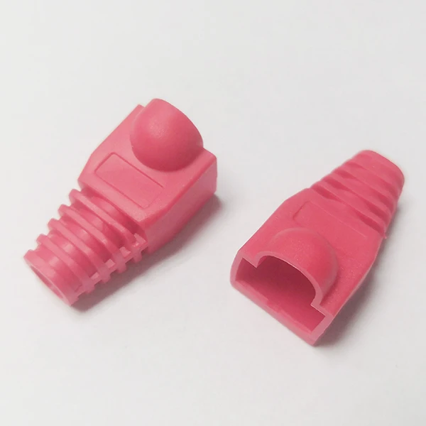 Multicolour Ethernet Cable Connector Protective Sleeves - 50/100 Pack