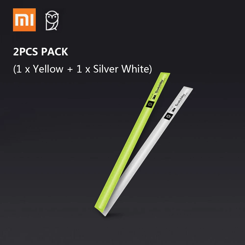 

Xiaomi 38cm Miaomiaoce Reflective Arm Band Automatic Tightening Scotchlite Glow Cycling Running Safety Riding Wrist Belt