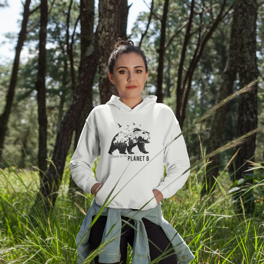 

There Is No Planet B Hoodie There Is No Planet B Hoodies Printed Long-sleeve Hoodies Women Kawaii Streetwear Pullover Hoodie
