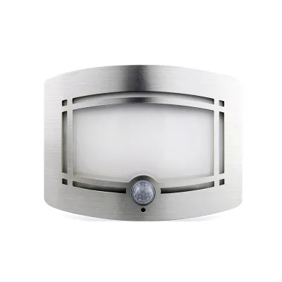 3 шт 0 9 W DC3.7V движения Sonser бра с Батарея и 6 Холодный Whi AC220V Диаметр 12 см Сенсор