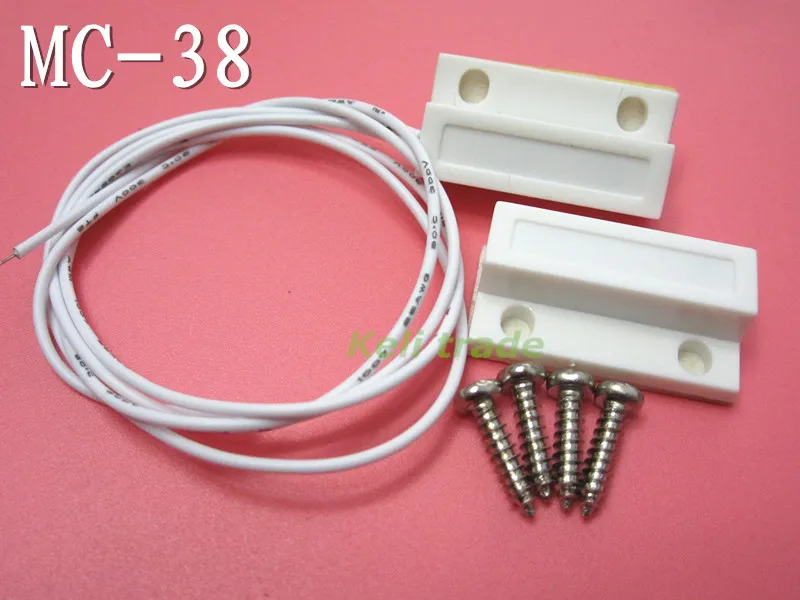 5Pair MC-38 Wired Door Window Sensor Magnetic Switch for Home Alarm normally Closed NC together | Компьютеры и офис