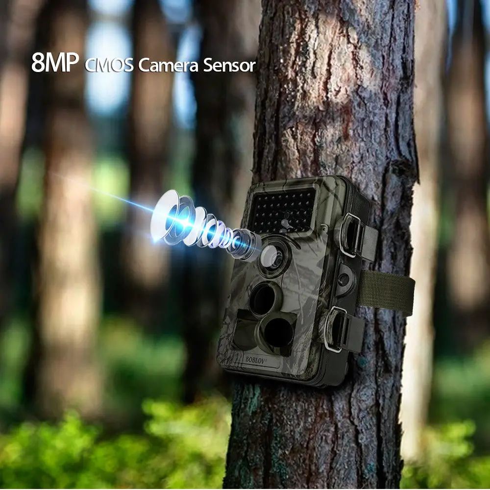  BOBLOV CT009 Hunting Camera 16MP Trail Camera Farm Security Wild Cameras IR Night Vision Photo Trap