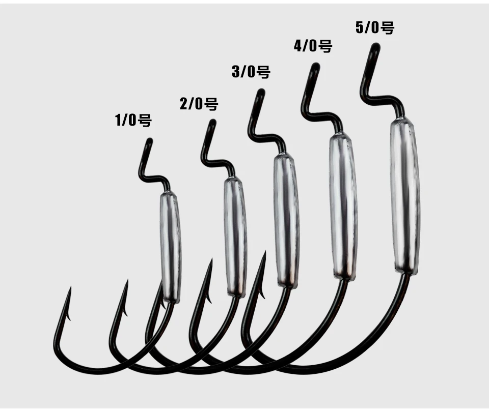 Рыболовный мягкий крючок под червя с свинцом широкий живот черный никель мягкие приманки Крючки Grub Texas Rig колючий рыболовный крючок цилиндр свинец грузило