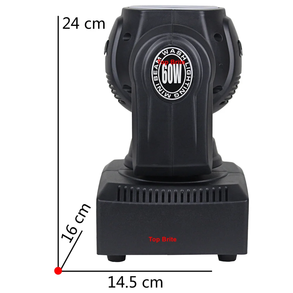 Moving Head Light Mini LED 60 Вт RGBW 4в1 светодиодные лампы с 12 шт. RGB 3в1 SMD 5050 светодиоды DMX Dj