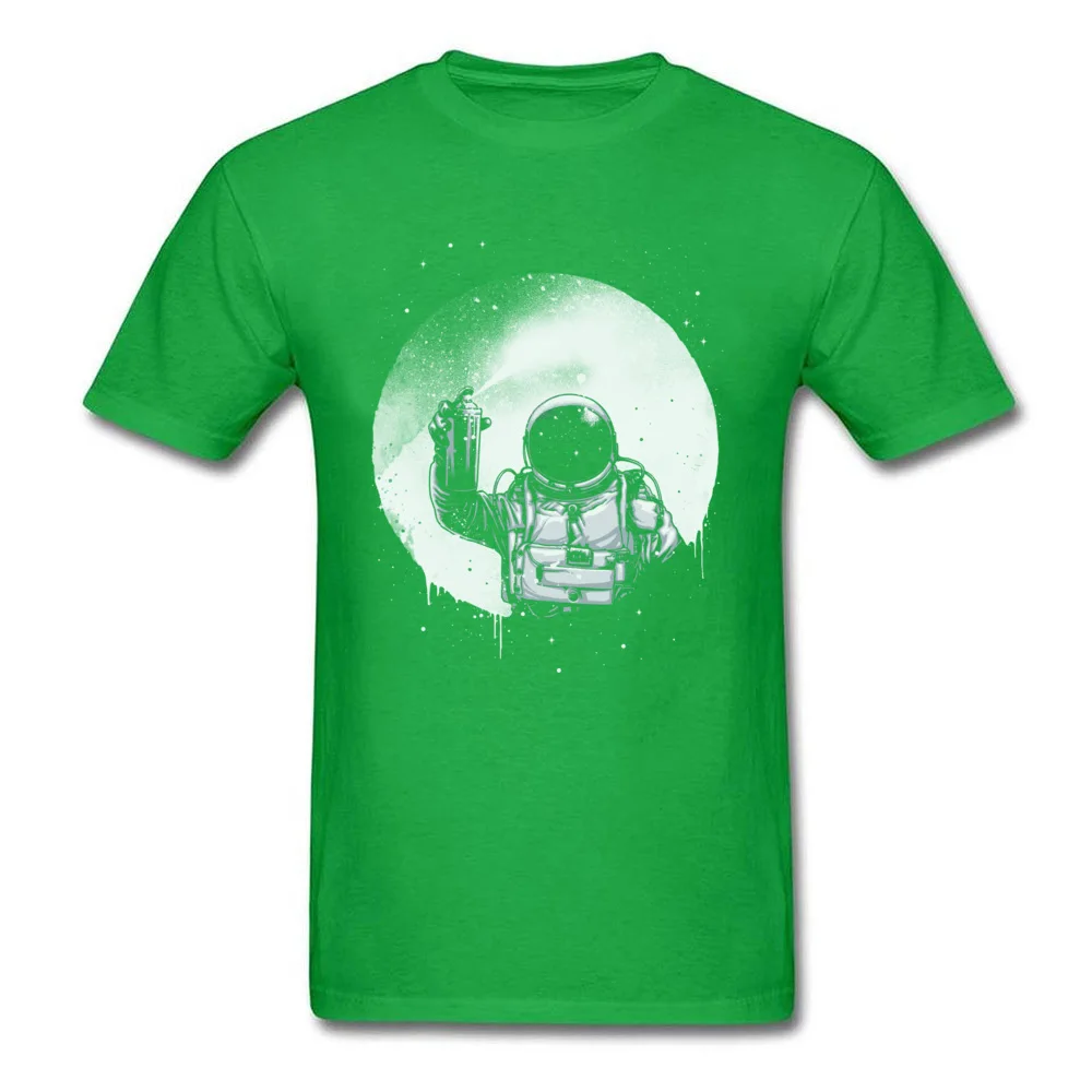 Boy T-shirts Paint the moon cosie Tops T Shirt Pure Cotton Crew Neck Short Sleeve Personalized T Shirt ostern Day Paint the moon green
