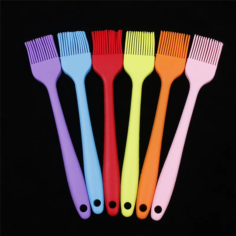 1Pc Multi Function Silicone Basting Pastry Brush Oil Brushes For Cake ...